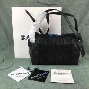 NWT Issey Miyake Bao Bao Boston Tote Bag Black